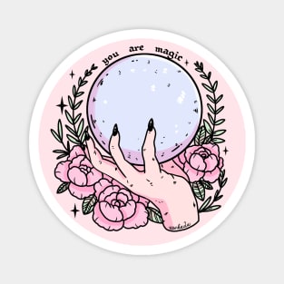 You Are Magic (pastel pink) Magnet